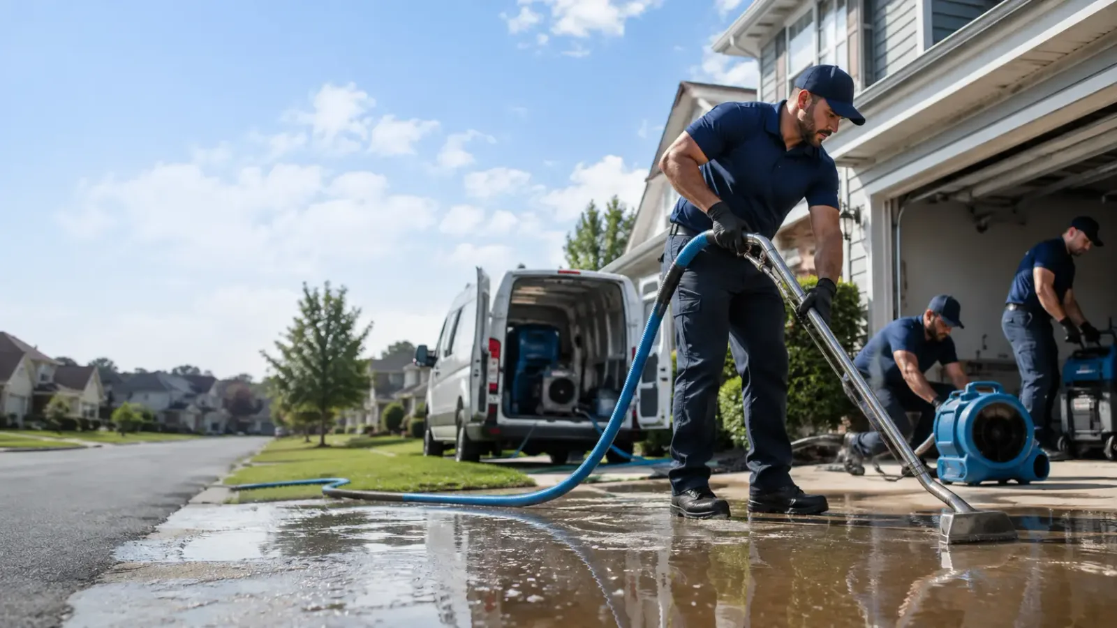 Flood Damage Restoration in Neavitt, MD